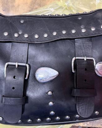 COPPIA  BORSE HD SOFTAIL HERITAGE EVOLUTION