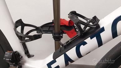 Coppia porta borracce Tacx Ciro Nero Lucido 