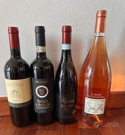Vari vini pregiati
