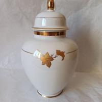 Vaso in Porcellana con coperchio