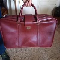 Valigia vintage in pelle