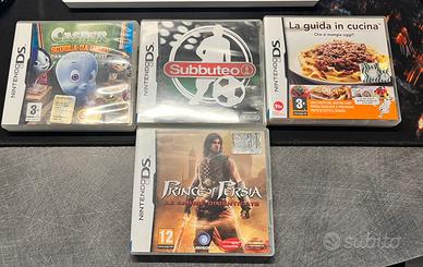 4 Giochi per Nintendo Ds/2Ds/3Ds