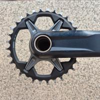 guarnitura Shimano slx + movimento centrale 