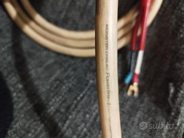 cavi altoparlanti Monster cable Powerline 2 +