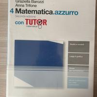 Libro matematica azzurro 4