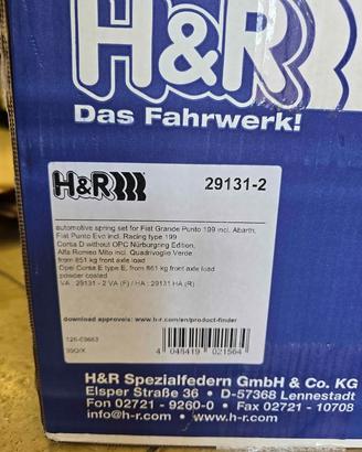 Molle -3 cm Abarth Grande punto