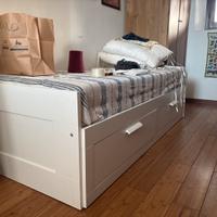 Struttura letto/divano 2 cassetti ikea Brimnes