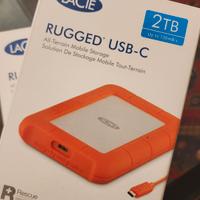 lacie HARD DISK HD 2TB NUOVO rugged