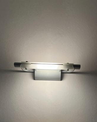 5 lampade applique satinate, minimal industriale
