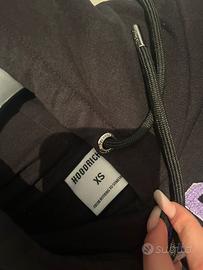 Tuta Hoodrich nera da donna