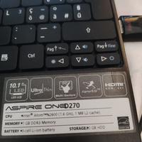 Acer one D270 n2600 dualcore intel atom