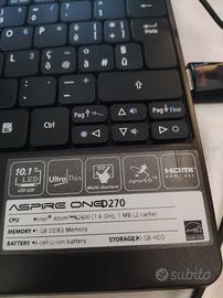 Acer one D270 n2600 dualcore intel atom