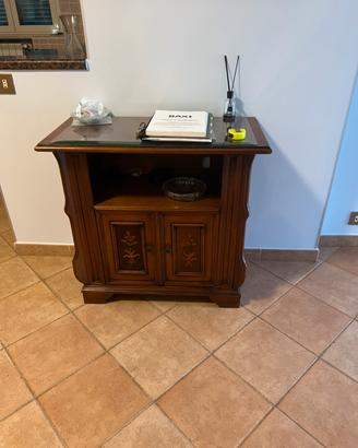 Mobiletto in legno  da ingresso
