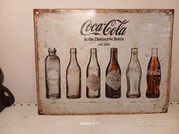 Cartello vintage Coca Cola