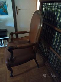 Poltrona cuoio