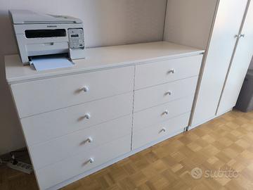 armadio e cassettiera 
