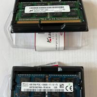 RAM da portatile 2 x 4 GB PC3L-12800S