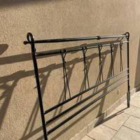 Testata letto matrimoniale in ferro battuto