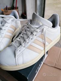 Adidas grand court 2.0 colore bianco/beige