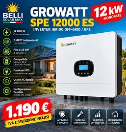 inverter Growatt SPE 12000 ES da 12 kW
