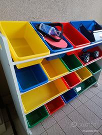 Scaffale porta giochi