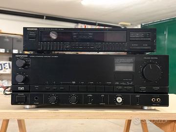 AMPLIFICATORE + EQUALIZZATORE KENWOOD