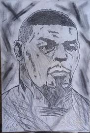Disegno a carboncino . "TYSON"