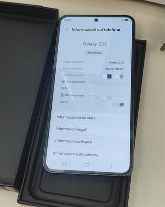 Samsung S23 Used 128gb