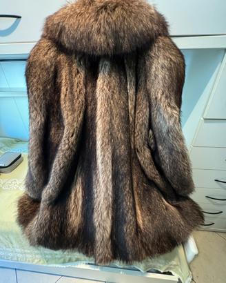 Elegante pelliccia vintage in marmotta
