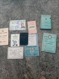 cartaceo  tessere.  primi 900