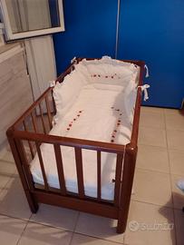 Lettino a sbarre per bambini e neonati