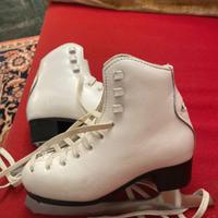 Pattini da ghiaccio agonistici bambino Bianchi