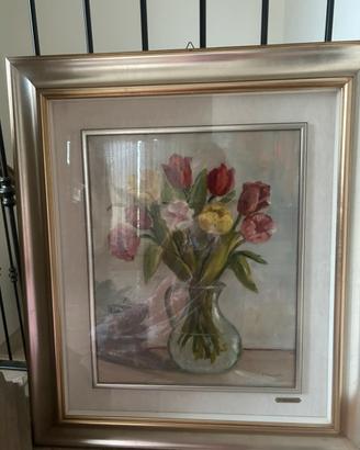 Quadro olio su tela pittore Felicita Fenaroli