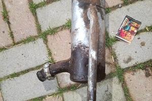 marmitta lambretta d c 125 150 scarico usato