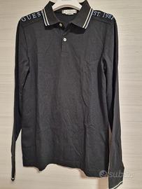 Guess polo uomo maniche lunghe 