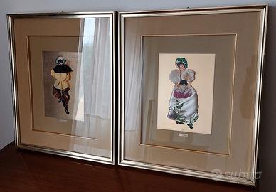 2 Quadri  Zecchetti A. e Quadro a mezzo punto