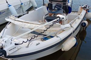 lazzari 5,30 motore 40cv 4 tempi t-top acciaio 