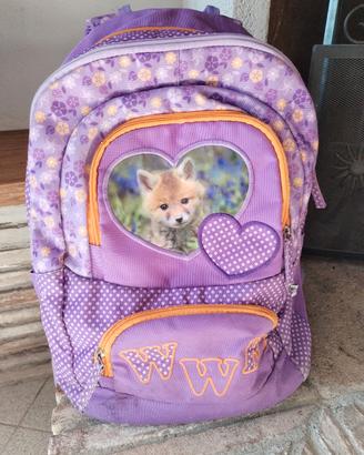 Zaino scuola WWF Volpe
