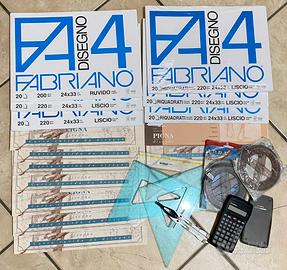 materiale scolastico 