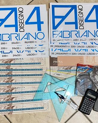 materiale scolastico 