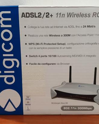 Digicom Router MICHELANGELO WAVE 300