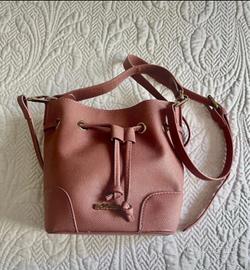 Piccolo secchiello rosa antic Baldinini mai usato