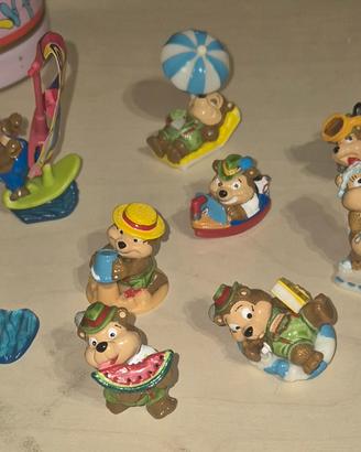 Sorprese kinder orsetti al mare . Anni 90-2000 