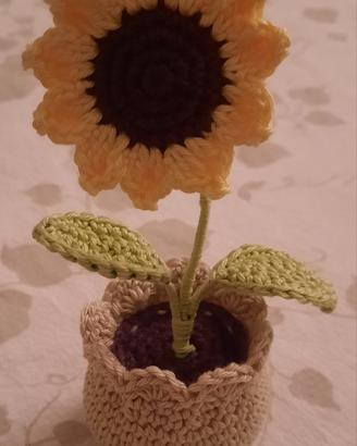 Girasole fatto a mano