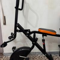 Total power body crunch cyclette