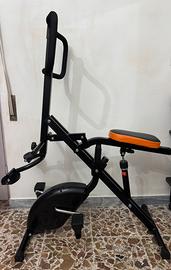 Total power body crunch cyclette
