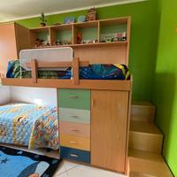 Camera a ponte bambini