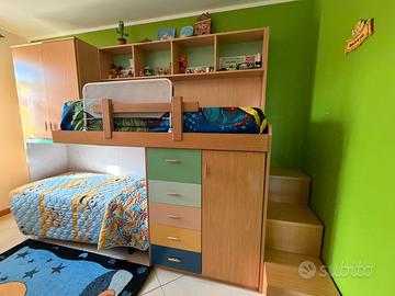 Camera a ponte bambini