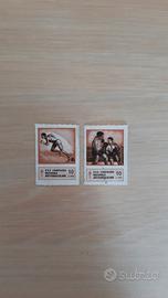 Due bolli XXX Campagna nazionale antitubercolare