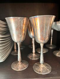 Calici Vintage Silver Plated - Modernariato